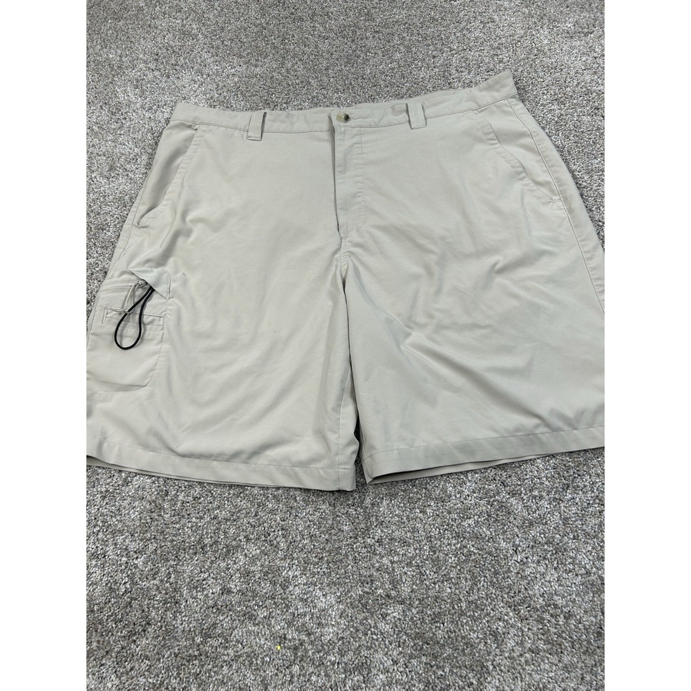 Columbia PFG Fishing Shorts Men Size‎ 40 Beige Khaki Outdoor Hiking #0427